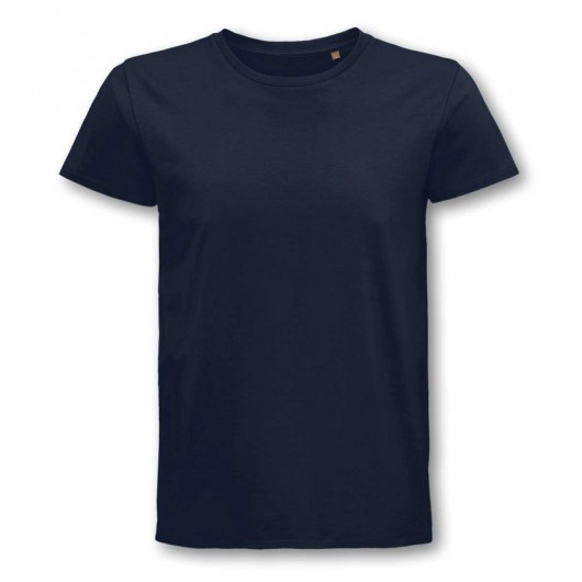 Promotional SOLS Pioneer Mens Organic T-Shirts French Navy